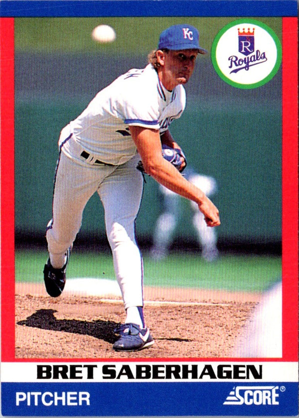 1991 Score 100 Superstars Bret Saberhagen #59