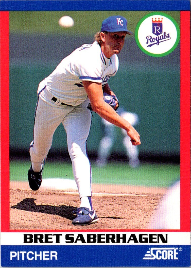 1991 Score 100 Superstars Bret Saberhagen