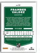 2021 Donruss Holo Purple Framber Valdez