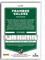 2021 Donruss Holo Purple Framber Valdez #121