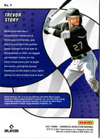 2021 Panini Chronicles Revolution Trevor Story #9