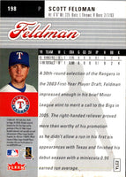 2006 Ultra Scott Feldman #198 Rookie