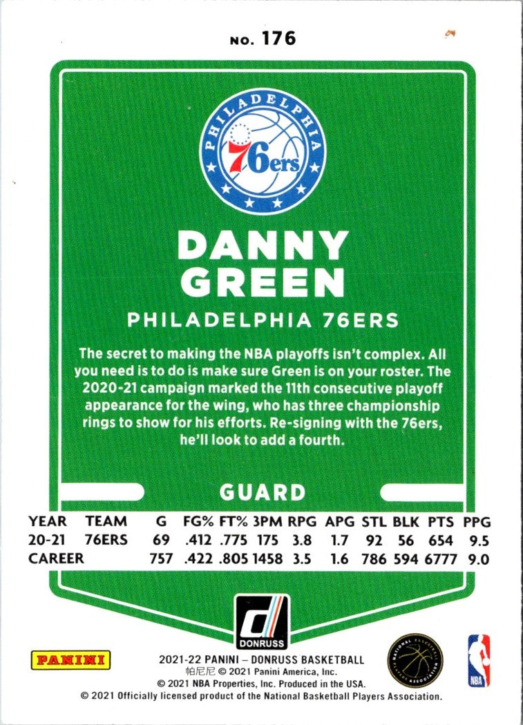 2021 Donruss Danny Green