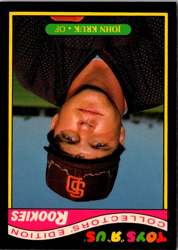 1987 Topps Toys'R'Us Rookies John Kruk #17