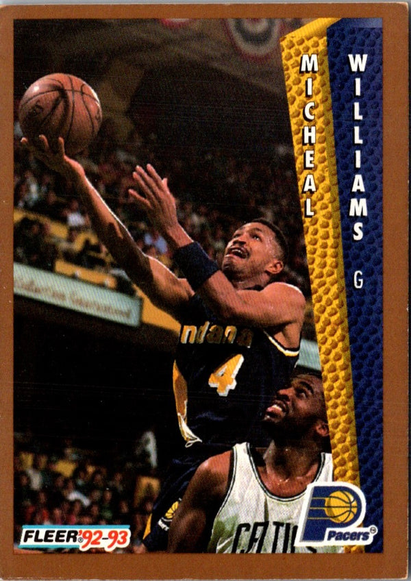1992 Fleer Micheal Williams #96