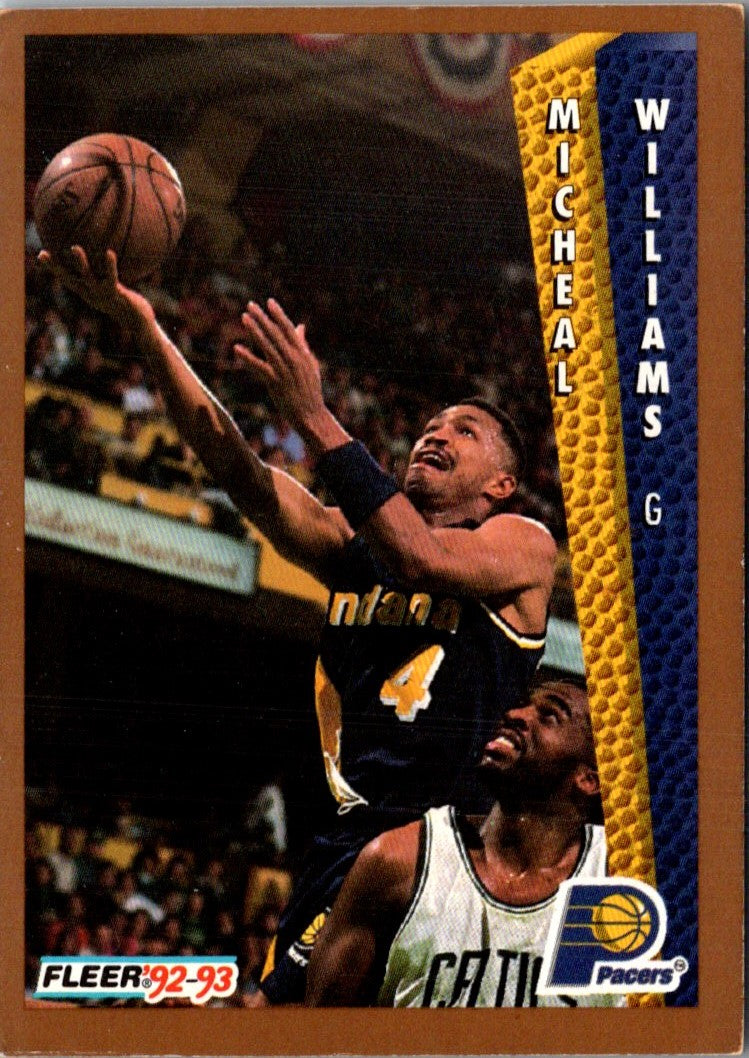 1992 Fleer Micheal Williams