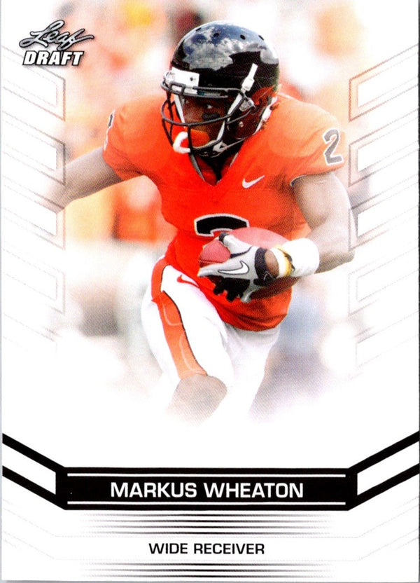 2013 Leaf Draft Markus Wheaton #47