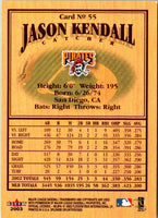 2003 Fleer Splendid Splinters Jason Kendall #55
