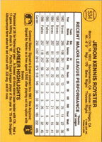 1987 Donruss Jerry Royster #534