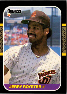 1987 Donruss Jerry Royster #534