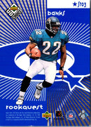 1998 UD Choice StarQuest/RookQuest Green Barry Sanders/Tavian Banks