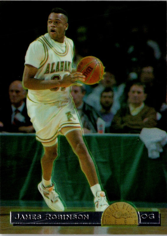1993 Classic Draft Picks Chromium Stars James Robinson #DS33