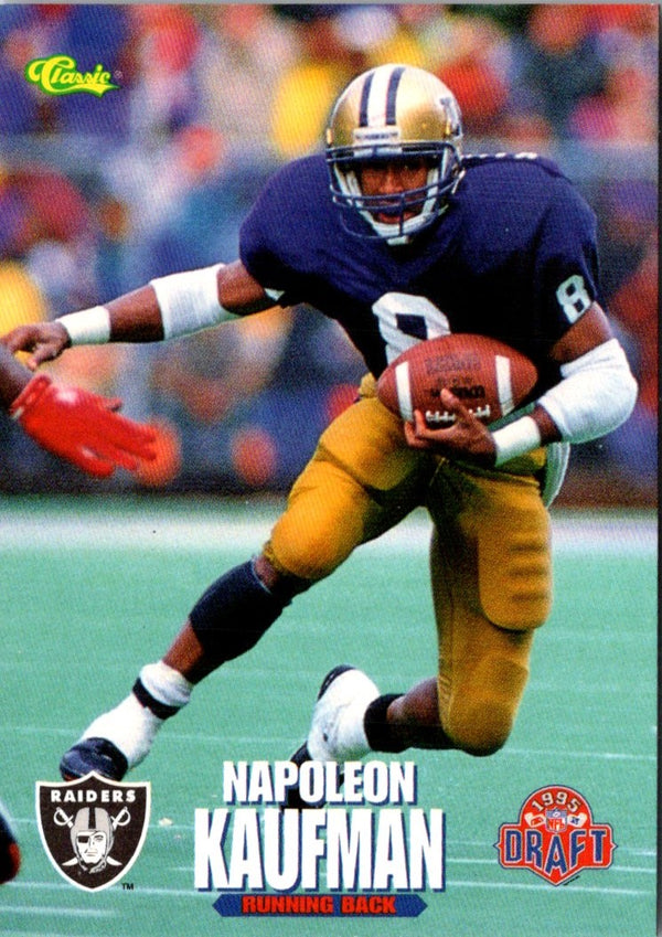 1995 Classic NFL Rookies Napoleon Kaufman #18