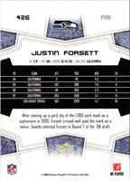 2008 Score Super Bowl XLIII Justin Forsett #426