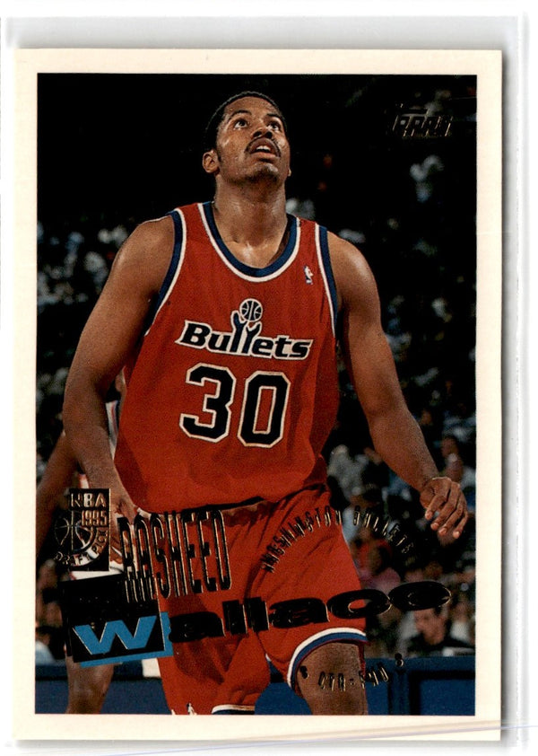 1996 Topps Rasheed Wallace #JJ
