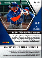2021 Panini Mosaic Pink Camo Francisco Lindor #101