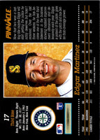 1993 Pinnacle Edgar Martinez #17