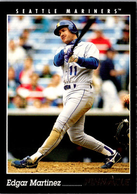 1993 Pinnacle Edgar Martinez #17