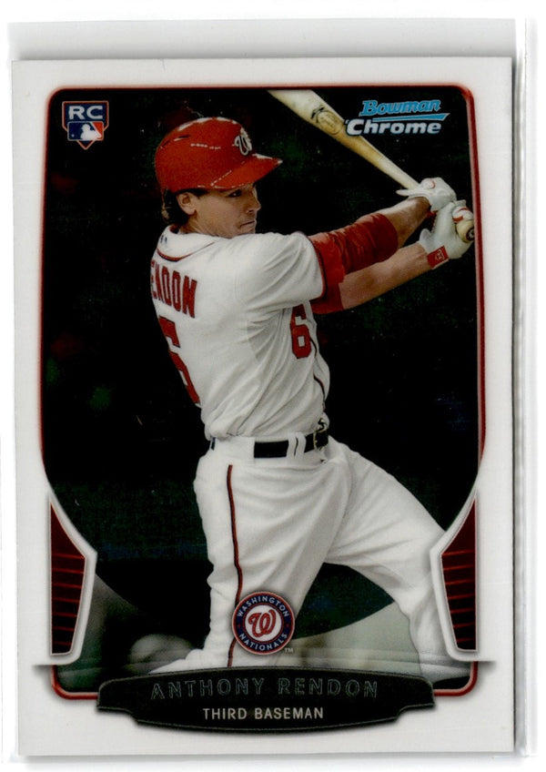 2013 Bowman Chrome Anthony Rendon #97 Rookie