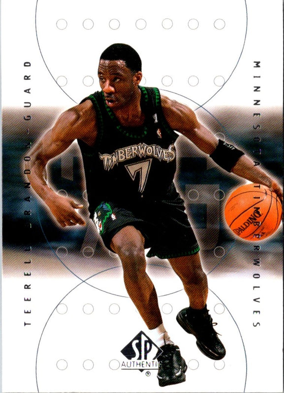 2000 SP Authentic Terrell Brandon #49