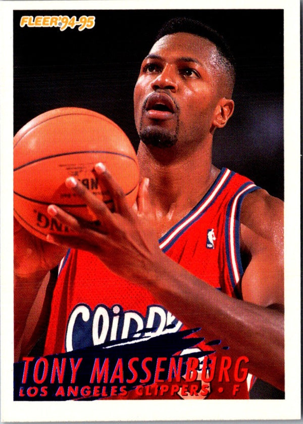 1994 Fleer Tony Massenburg #299