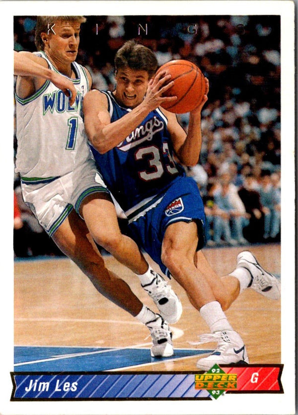 1992 Upper Deck Jim Les #241