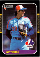 1987 Donruss Jay Tibbs