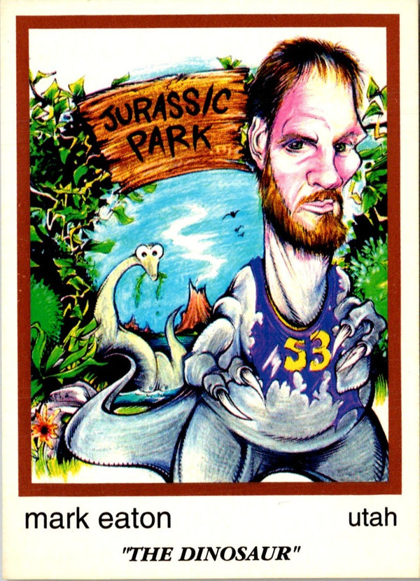 1993 First Amendment Publishing Skinnies Mark Eaton #7