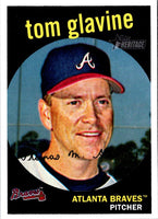 2008 Topps Heritage Tom Glavine #312