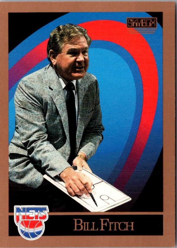 1990 SkyBox Bill Fitch #317