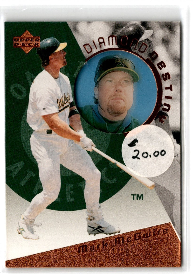 1996 Upper Deck Diamond Destiny Mark McGwire