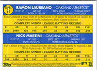 2019 Topps Heritage Nick Martini/Ramon Laureano #21 Rookie