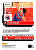 2022 Donruss Holo Laser Red/Gold Deni Avdija #178