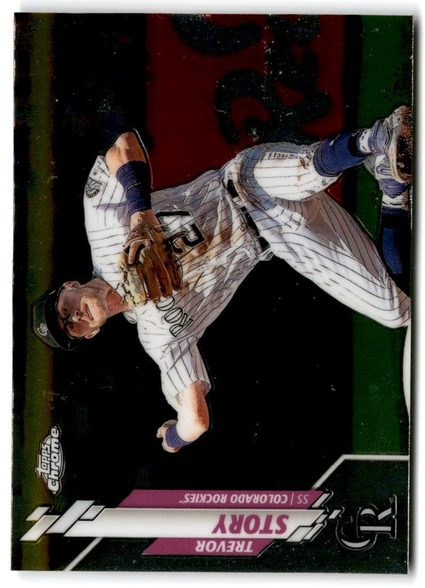 2020 Topps Chrome Trevor Story #59