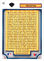 1992 Upper Deck Chris Gwynn/Tony Gwynn #83