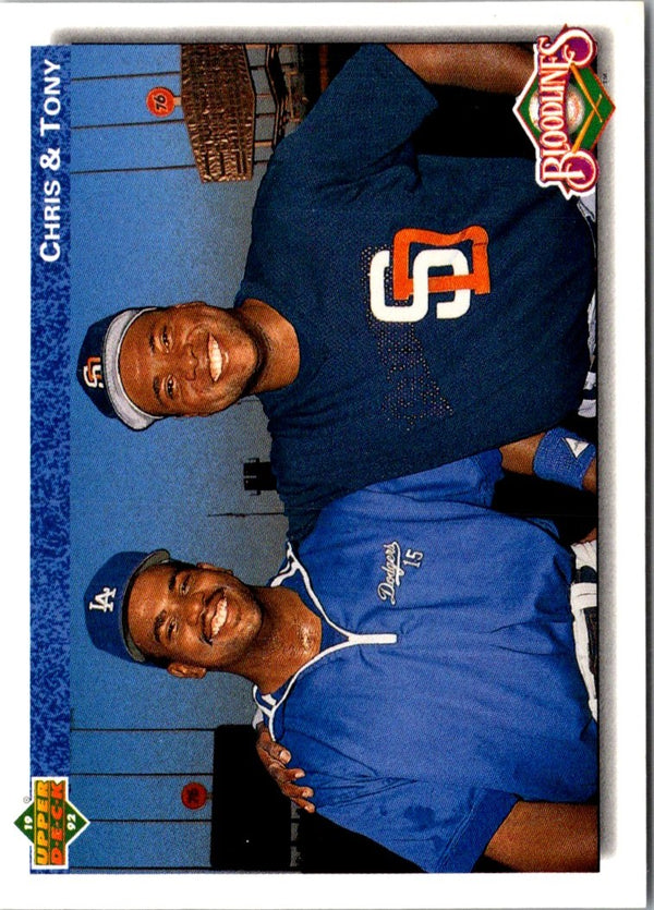 1992 Upper Deck Chris Gwynn/Tony Gwynn #83