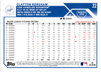 2023 Topps Clayton Kershaw #22