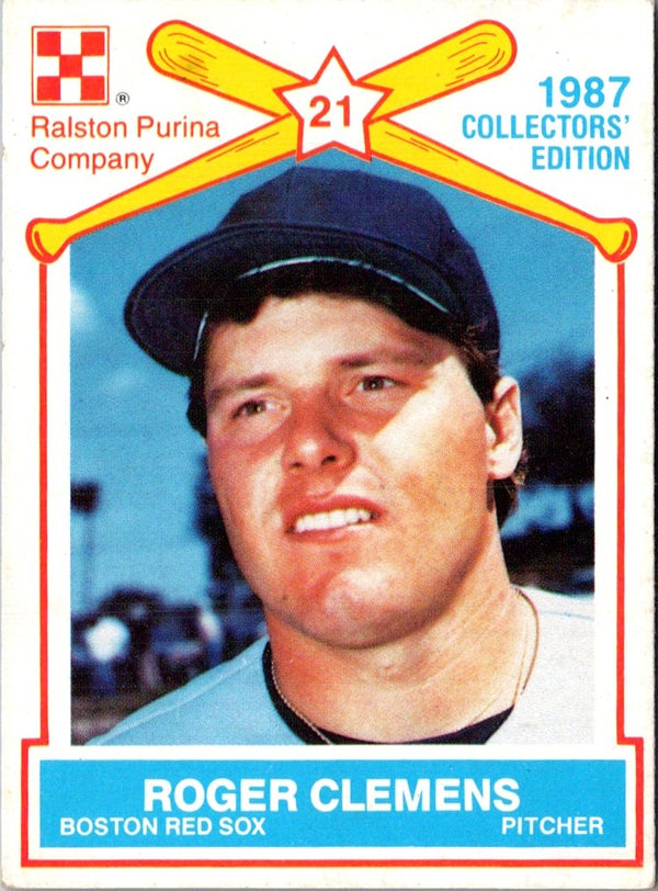 1987 Star Roger Clemens Roger Clemens #6