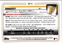 2020 Bowman Draft Chrome Travis Swaggerty #BD-47