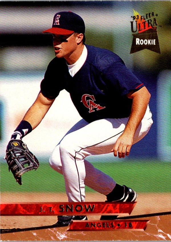 1993 Ultra J.T. Snow #525 Rookie