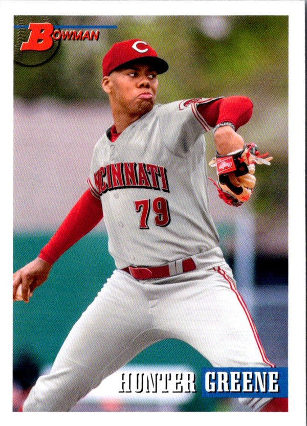 2021 Bowman Heritage Hunter Greene #199