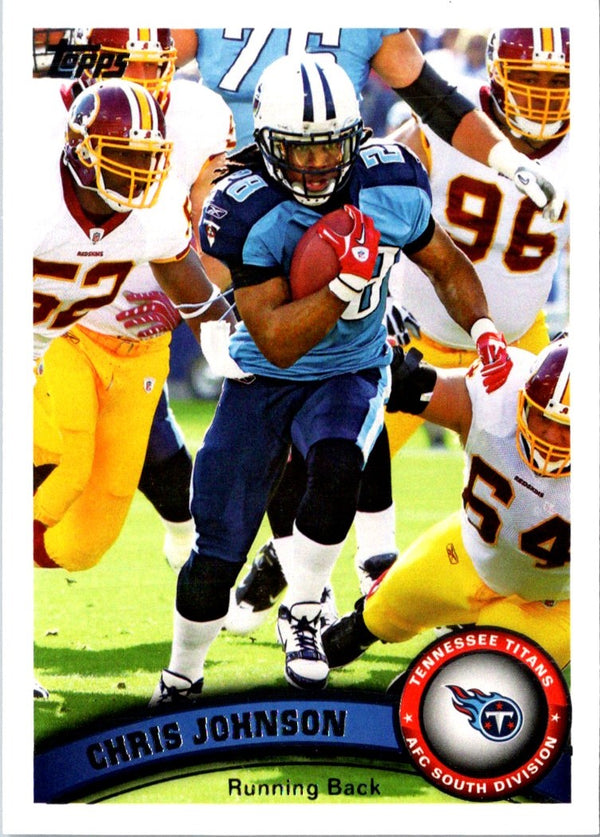 2011 Topps Chris Johnson #60