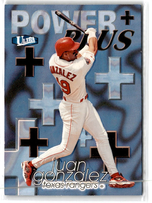 1998 Ultra Power Plus Juan Gonzalez #7PP