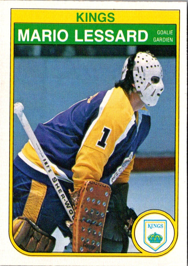 1982 O-Pee-Chee Mario Lessard #156