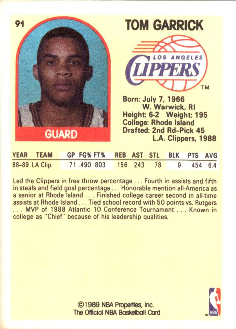 1989 Hoops Mark Alarie