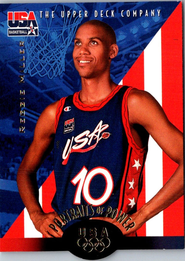 1996 Upper Deck USA Reggie Miller #52