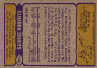 1979 Topps George Roberts #322 Rookie