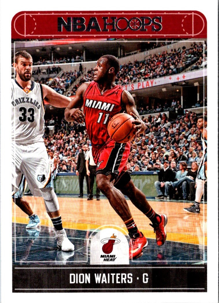 2017 Hoops Red Back Dion Waiters