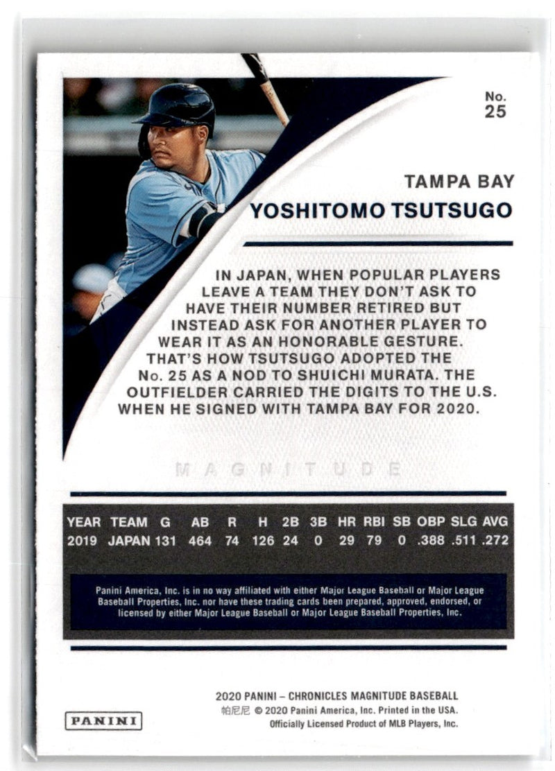 2020 Panini Chronicles Magnitude Yoshitomo Tsutsugo