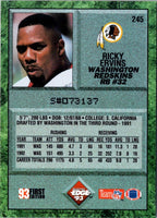 1993 Collector's Edge Ricky Ervins #245